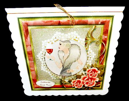 Celebrate Good Times Card Topper by Diane  Hitchcox