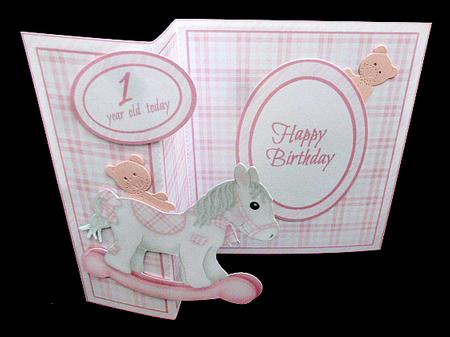 Fb Pink Pocking Horse by Diane  Hitchcox