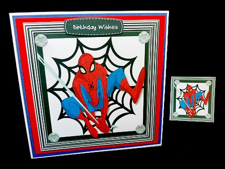 Here He Comes Spiderman  by Diane  Hitchcox