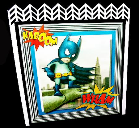 Action Batman  by Diane  Hitchcox