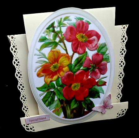 2 Floral Toppers 2 by Diane  Hitchcox
