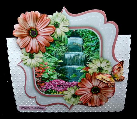 Beautiful Double Bracket and Daisy's 2 by Diane  Hitchcox