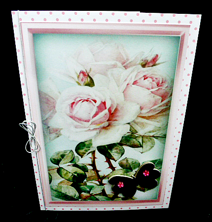 Oval and Square Pink Toppers  by Diane  Hitchcox