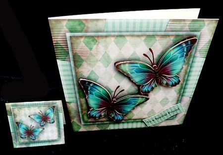 Beautiful Butterflies Mini Kit by Diane  Hitchcox