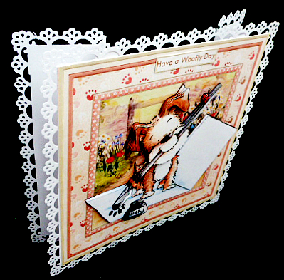 Pawsitive Thoughts All Occasions Decoupage Mini Kit by Diane  Hitchcox
