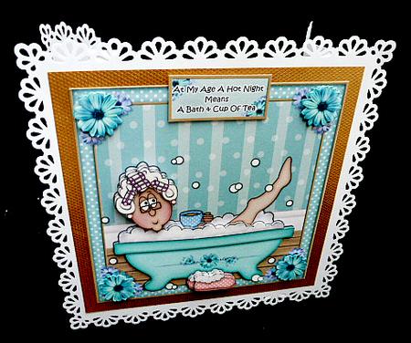 Bathtime Molly Mini Kit by Diane  Hitchcox