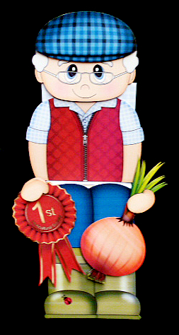 3D on the Shelf Card Kit - Village Show Onion Prize Harley by Diane  Hitchcox