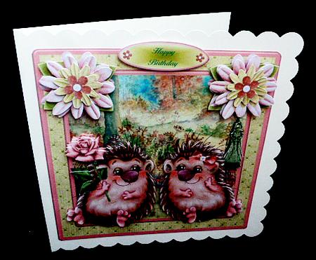Hedgehog Love Mini Kit - Valentine / Anniversary by Diane  Hitchcox