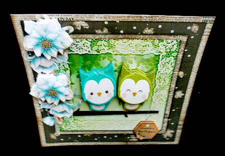 Cute Owls Topper 838 by Diane  Hitchcox