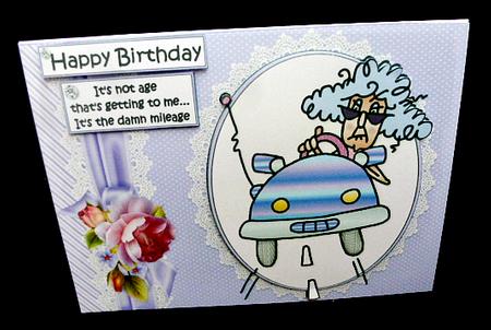 Stella Age and Mileage Quick Card by Diane  Hitchcox