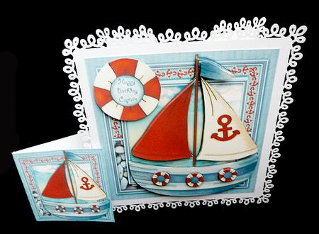 All Aboard the Birthday Boat by Diane  Hitchcox