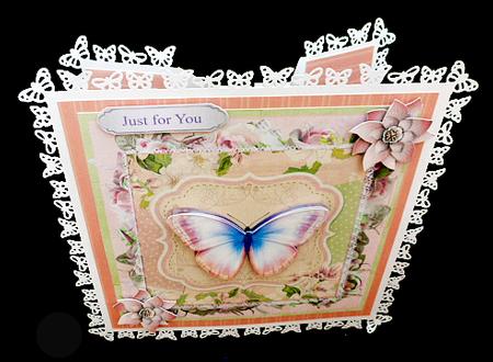 Beautiful Butterfly Card Mini Kit & Decoupage by Diane  Hitchcox