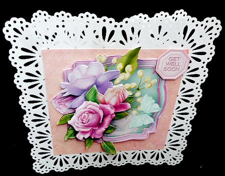 Rose Garden Layered Card Mini Kit by Diane  Hitchcox