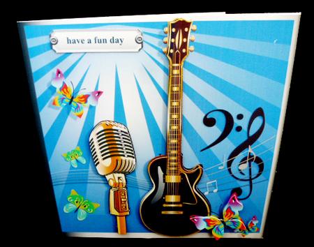 Music Filled Birthday (4) by Diane  Hitchcox