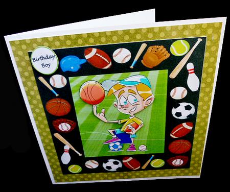 Sporty Boy by Diane  Hitchcox