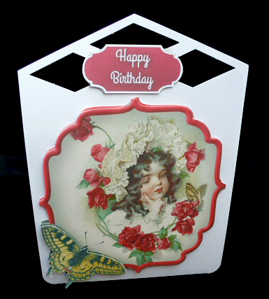 Vintage Ladies and Flowers 15 Sheet Bumper Kit by Diane  Hitchcox