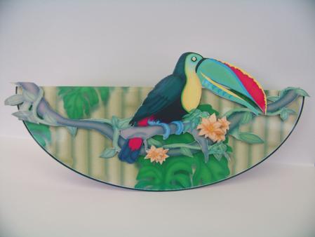 Jungle Bird Rocker Card by Diane Moore