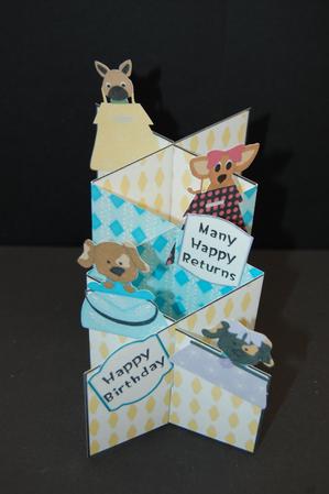 Puppy Purses Cascade Card Kit by Diane Moore