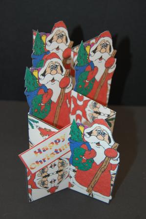 Father Christmas Cascade Card Kit by Diane Moore