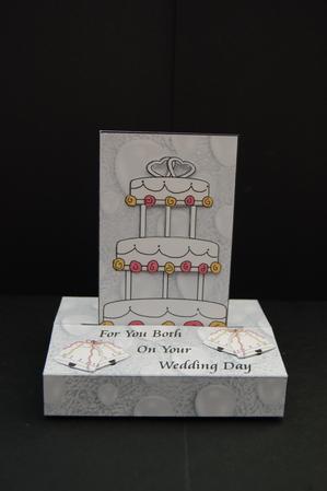 The Wedding Cake & Balloons by Diane Moore