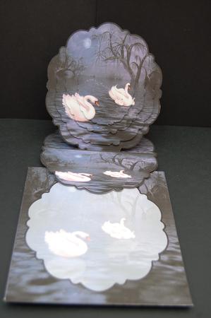 Swans Easel Kit by Diane Moore