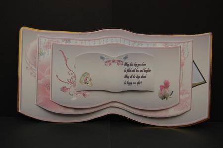 4 Page Wedding Book by Diane Moore
