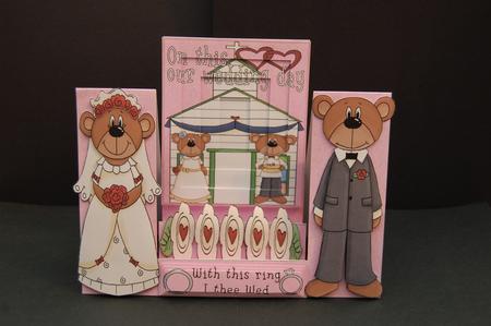 On Your Wedding Day Decoupage Stepper Card Kit by Diane Moore
