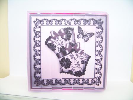 Elegant Boudoir Quick Card with Side Stacker by Diane Moore