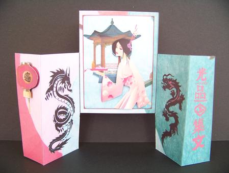 Chinese Castle Card by Diane Moore