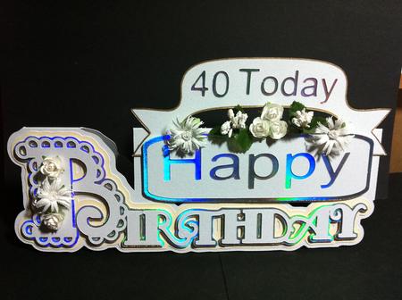 Scalloped Birthday Layered Card - Robo/cameo Featured Gallery Photo