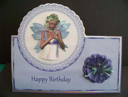 Victoria Fairy in Lace Over the Edge by Diane Moore