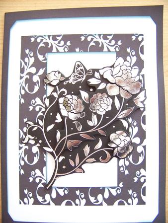 Art Deco Aperture Card #1 by Diane Moore