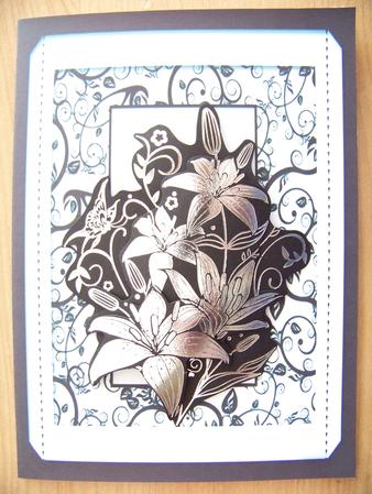 Art Deco Aperture Card #2 by Diane Moore