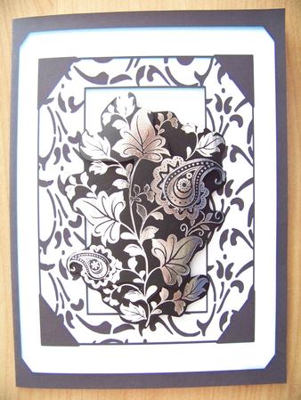 Art Deco Aperture Card #4 by Diane Moore