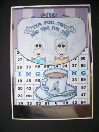 Tea Time Granma Pocket Sheet by Diane Moore