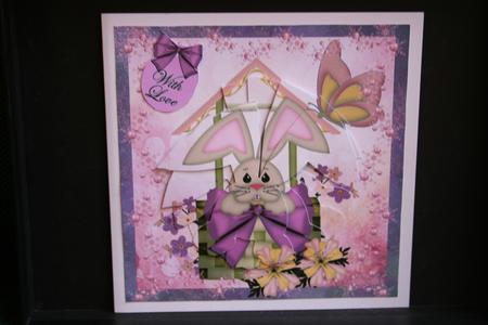 Elegantepage Easter Rabbit by Diane Sixsmith