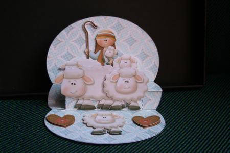 While Shepards Watch 3D Mini Stepper by Diane Sixsmith