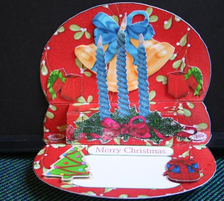 Bells and Candles 3D Mini Stepper by Diane Sixsmith