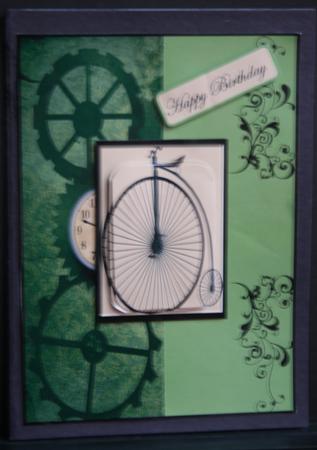 Reflections of the Past Again, Penny Farthing by Diane Sixsmith