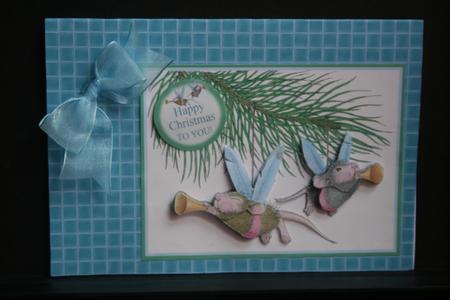 Paper Weave Background Sheet - Denim by Diane Sixsmith