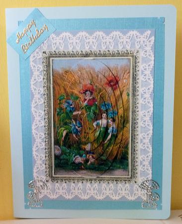 Little People in the Poppies by Diane Tune