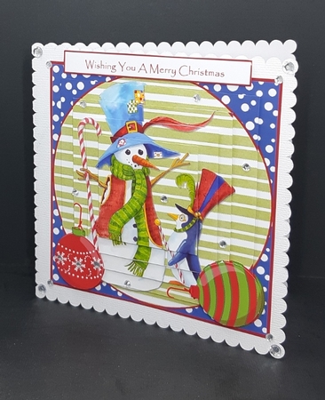 Snowman and Penguin by Diane  Vermeer