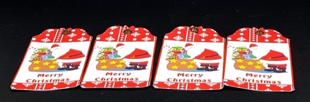 17 Christmas Father Christmas Gift Tags by Diane  Vermeer