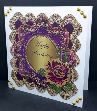Birthday Fancy Layered Topper by Diane  Vermeer