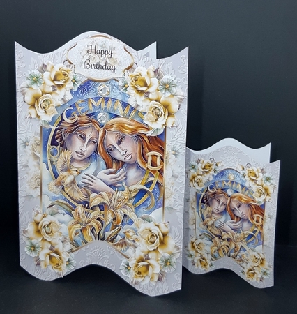 Gemini Zodiac 5x7 Mini Page Kit by Diane  Vermeer