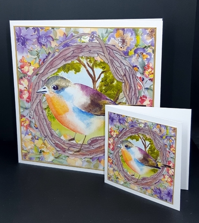 3 All about the birds card fronts/toppers 1 by Diane  Vermeer