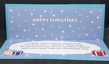 Christmas presents large dl insert by Diane  Vermeer