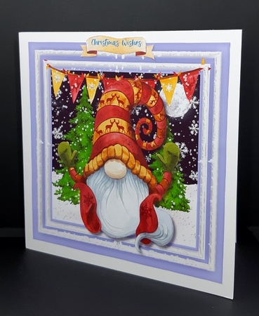 Gorgeous Sitting  Gnome  by Diane  Vermeer