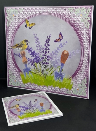 3 In my garden card fronts/toppers 6 by Diane  Vermeer