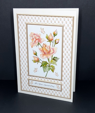 Lovely Watercolor Roses  by Diane  Vermeer
